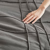 Comfort Spaces Soft Washed Pleated Duvet Cover Set