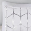 Intelligent Design Metallic Printed Comforter Set