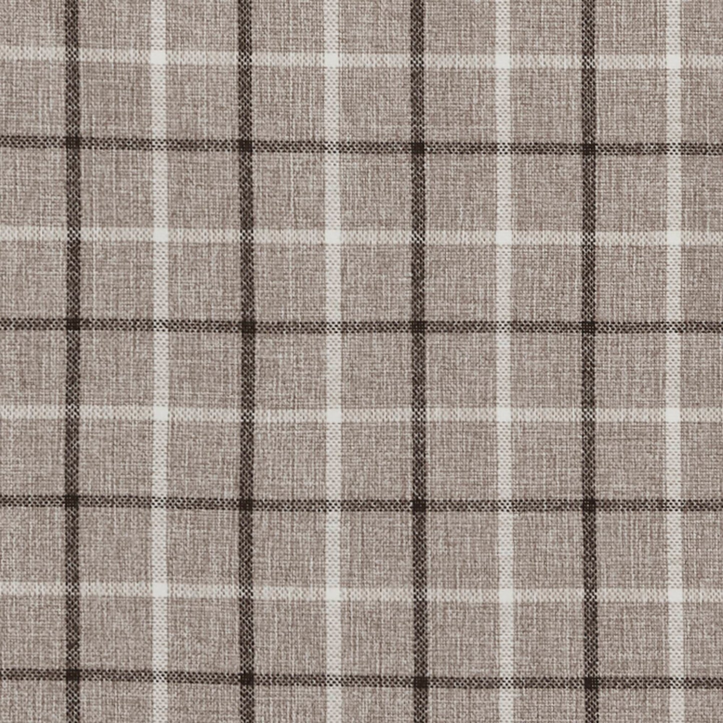 Madison Park Plaid Faux Leather Tab Top Curtain Panel with Fleece Lining