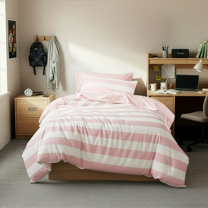 Regency Heights Echo Stripe Textured Print Comforter Set