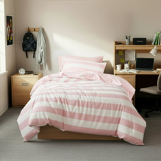 Regency Heights Echo Stripe Textured Print Comforter Set