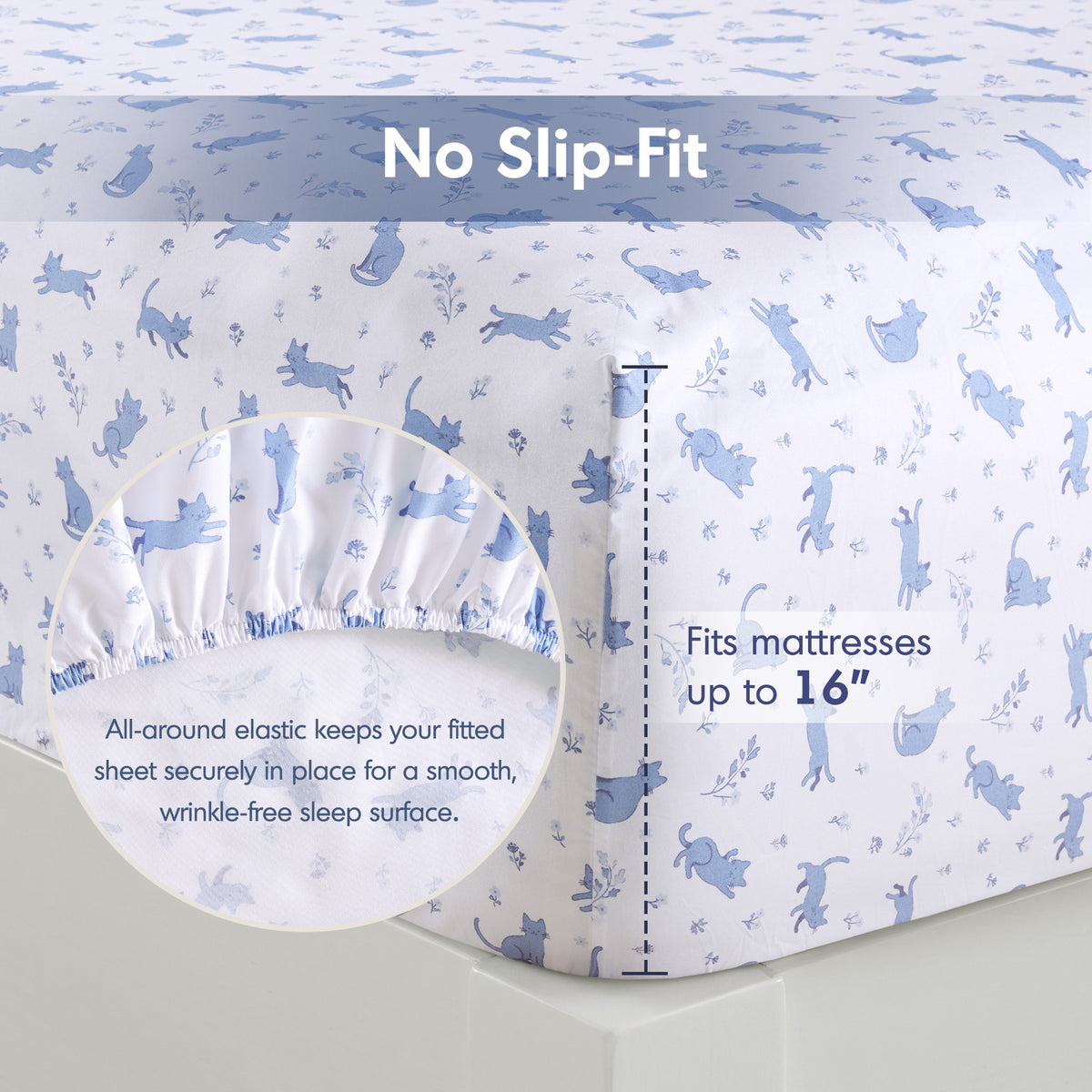 Intelligent Design Printed Microfiber Sheet Set