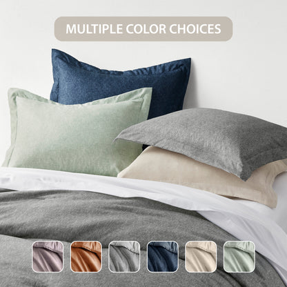 Regency Heights Camden Chambray Print Microfiber Comforter Set with Bed Sheets