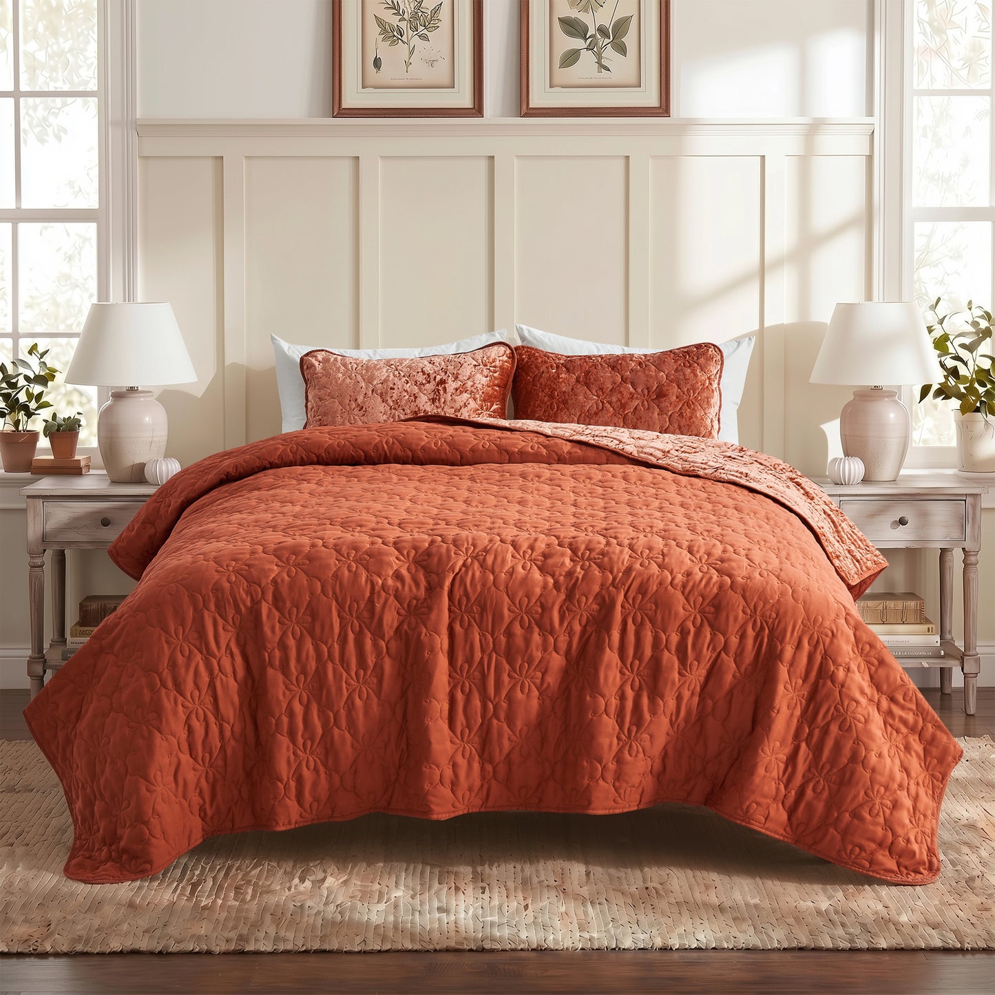 Regency Heights Juliana Velvet Quilt Mini Set