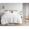 Comfort Spaces Soft Washed Pleated Duvet Cover Set