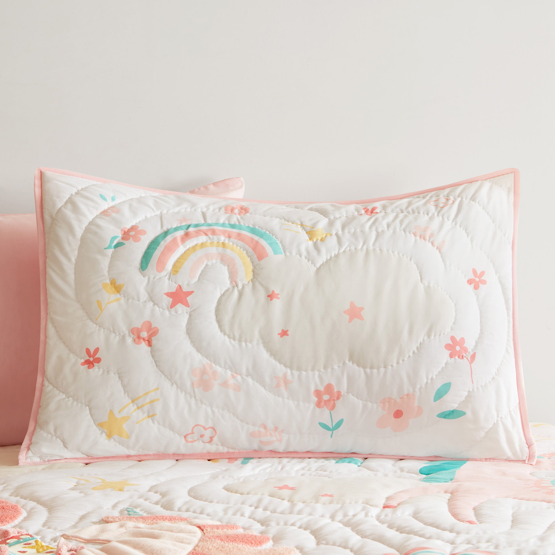 Intelligent Design Kids Unicorn Dream 5PCS Quilt Set