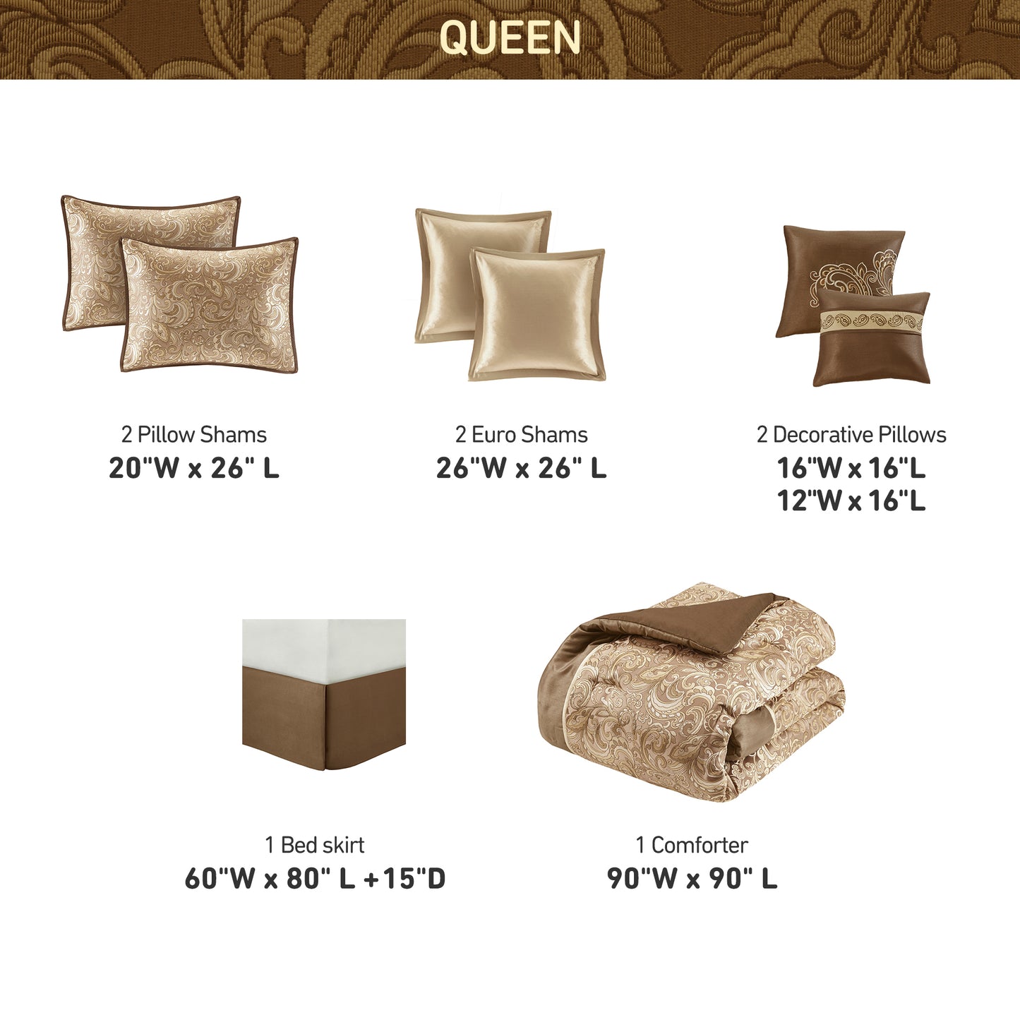 Regency Heights Brystol 8pcs Comforter Set
