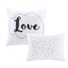 Intelligent Design Metallic Printed Comforter Set