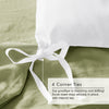 Comfort Spaces Soft Washed Pleated Duvet Cover Set