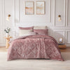 Intelligent Design Velvet Comforter Set with Throw Pillow