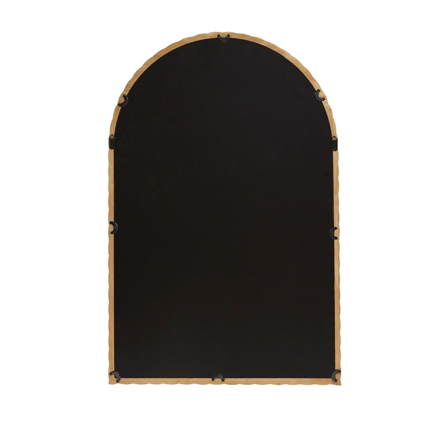 Madison Park Montra Arched Braided Wood Wall Mirror