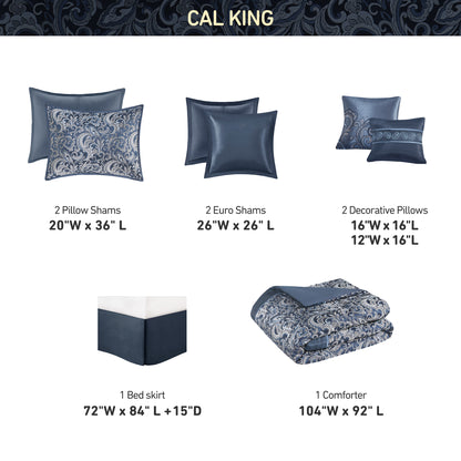 Regency Heights Brystol 8pcs Comforter Set