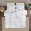 Intelligent Design Metallic Printed Comforter Set