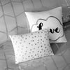 Intelligent Design Metallic Printed Comforter Set