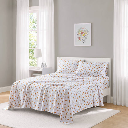 Intelligent Design Printed Microfiber Sheet Set
