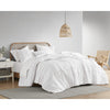 Comfort Spaces Soft Washed Pleated Duvet Cover Set
