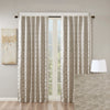 SunSmart Jacquard Lined Total Blackout Rod Pocket/Back Tab Curtain Panel