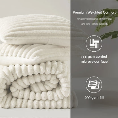 Regency Heights Cord Plush Comforter Set