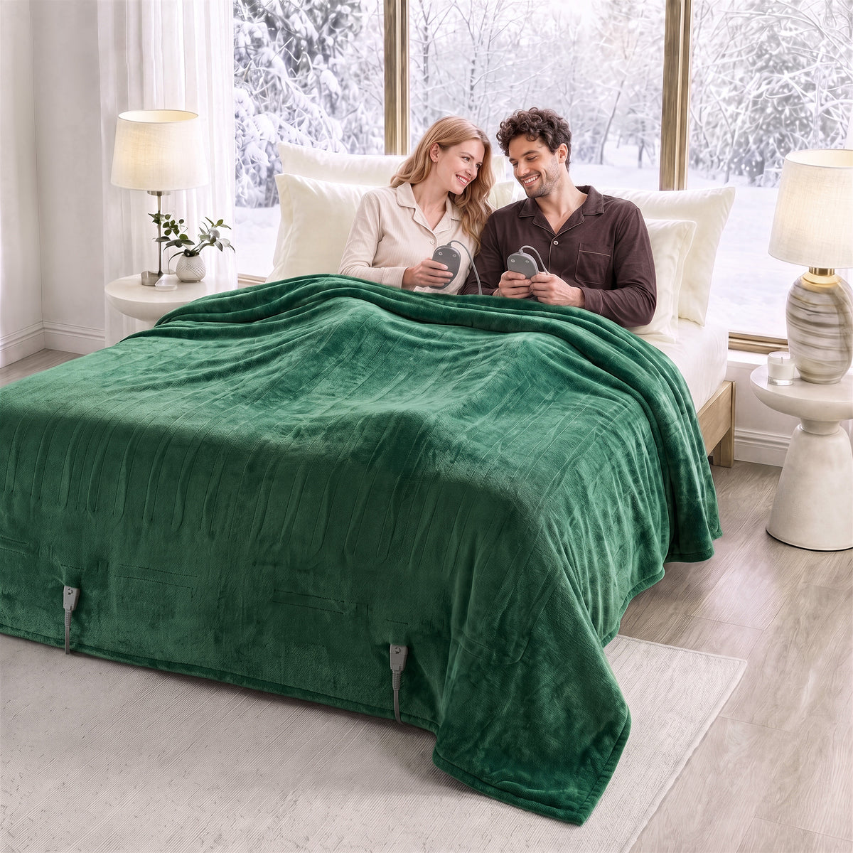 Beautyrest Heated Plush Blanket