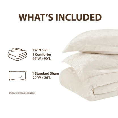 Regency Heights Juliette Velvet Comforter Set