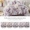 Comfort Spaces Reversible Floral Botanical Seersucker Comforter Set