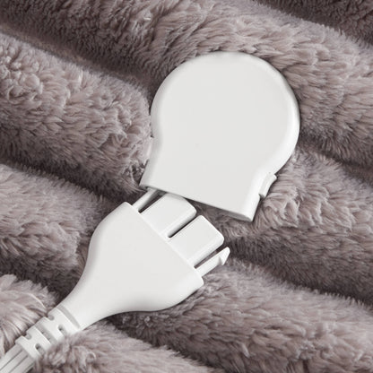 Serta Heated Cord Plush Heated Throw
