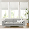 Madison Park Linen Blend Light Filtering Cordless Roman Shade