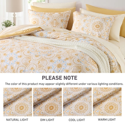 Faye Comforter with Sheet Set