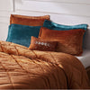 Intelligent Design Velvet Comforter Set with Throw Pillow