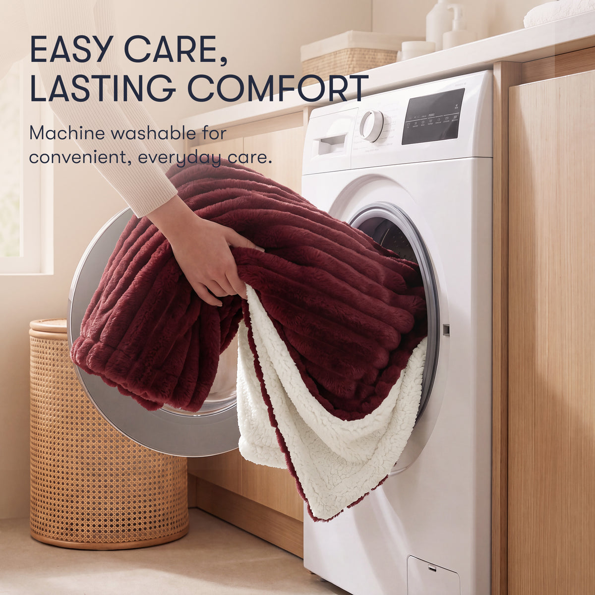 Serta Heated Cord Plush Heated Throw