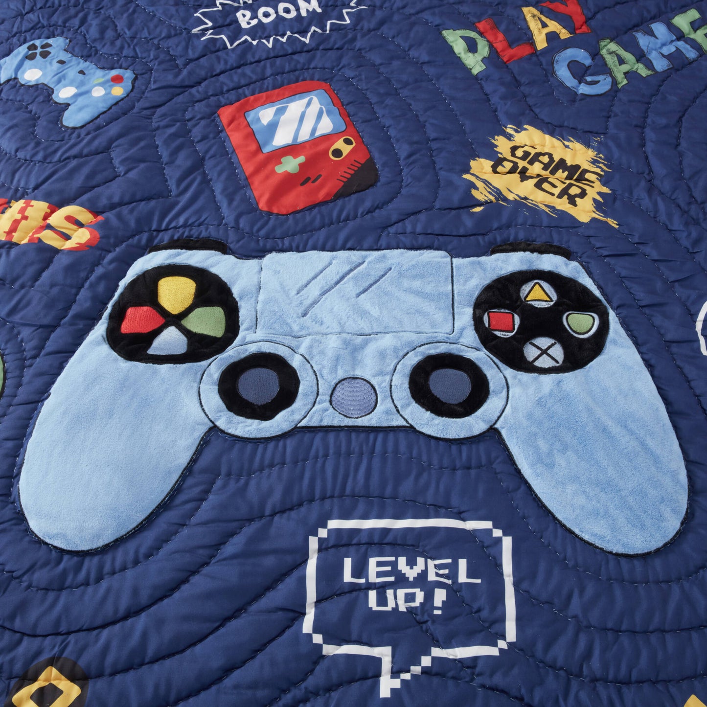 Intelligent Design Kids Game 5PCS Quilt Set