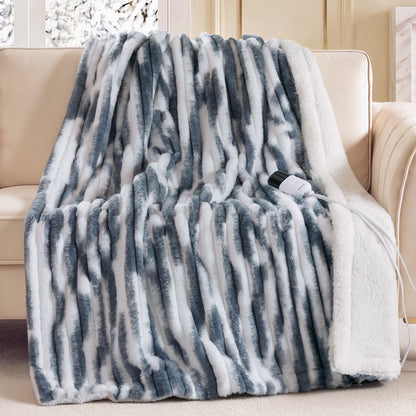 Beautyrest Heated Zuri Luxe Heated Throw