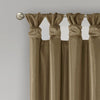 Madison Park Twist Tab Total Blackout Window Curtain Panel