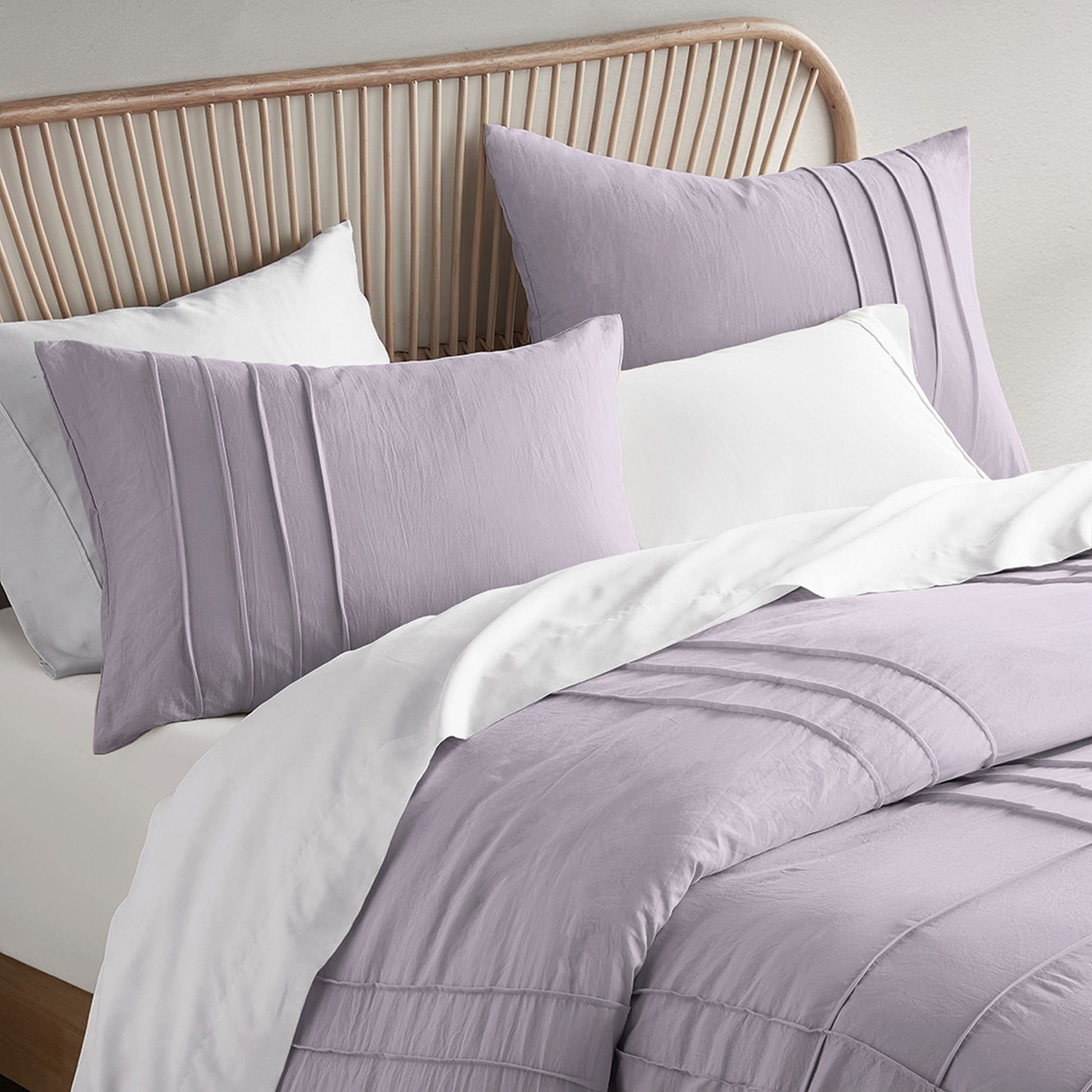 Regency Heights Porter Soft Washed Pleated Comforter Set