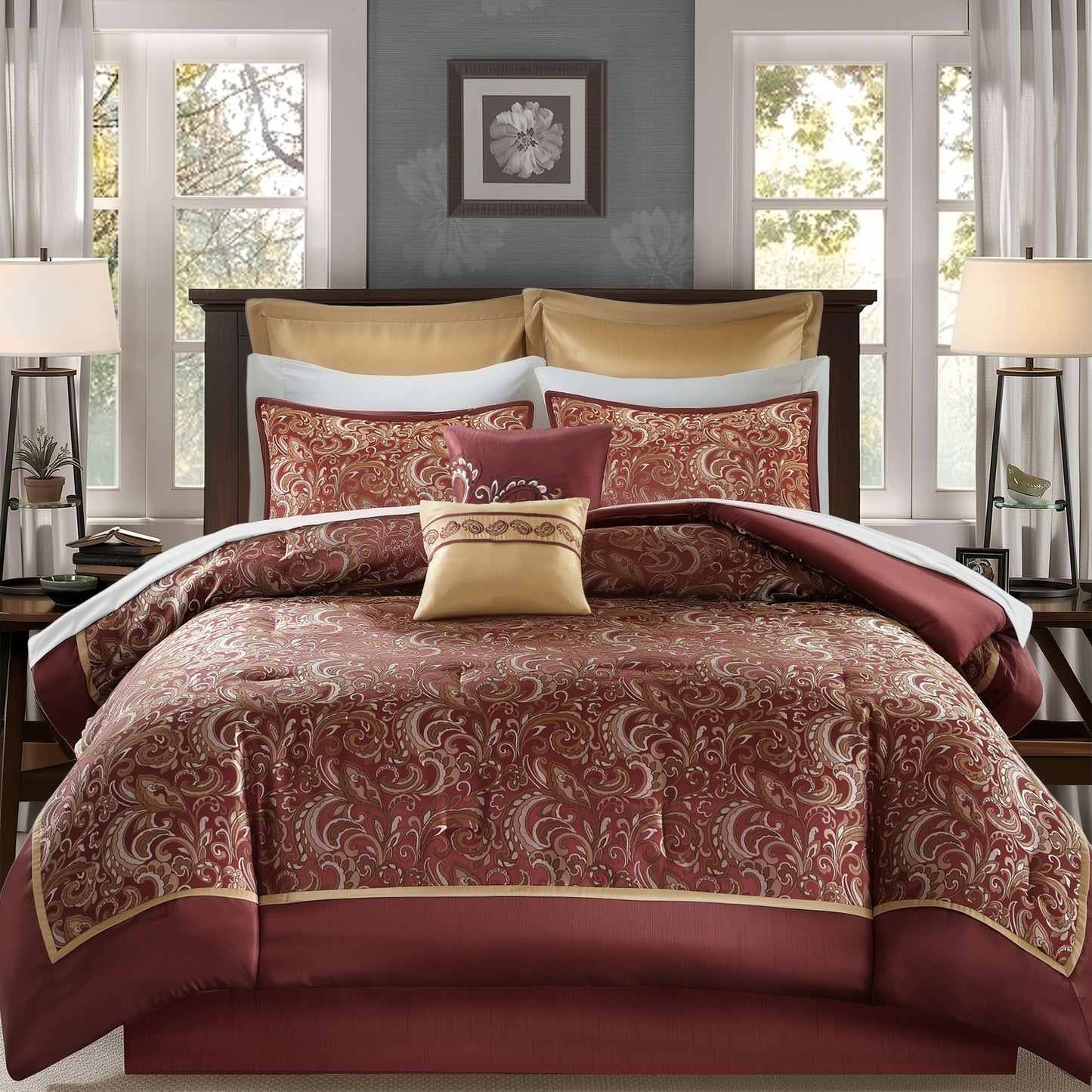 Regency Heights Bryson 8pcs Comforter Set