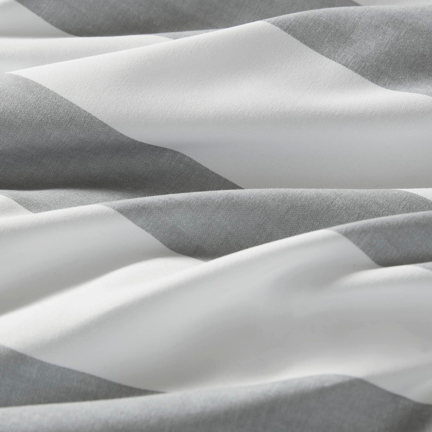 Echo Stripe Textured Print Comforter Set