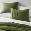 Comfort Spaces Soft Washed Pleated Duvet Cover Set