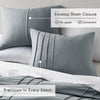 Comfort Spaces Soft Washed Pleated Comforter Set