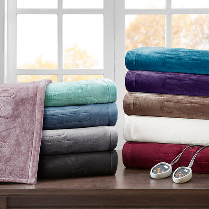 Beautyrest Heated Plush Blanket