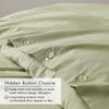 Comfort Spaces Soft Washed Pleated Duvet Cover Set