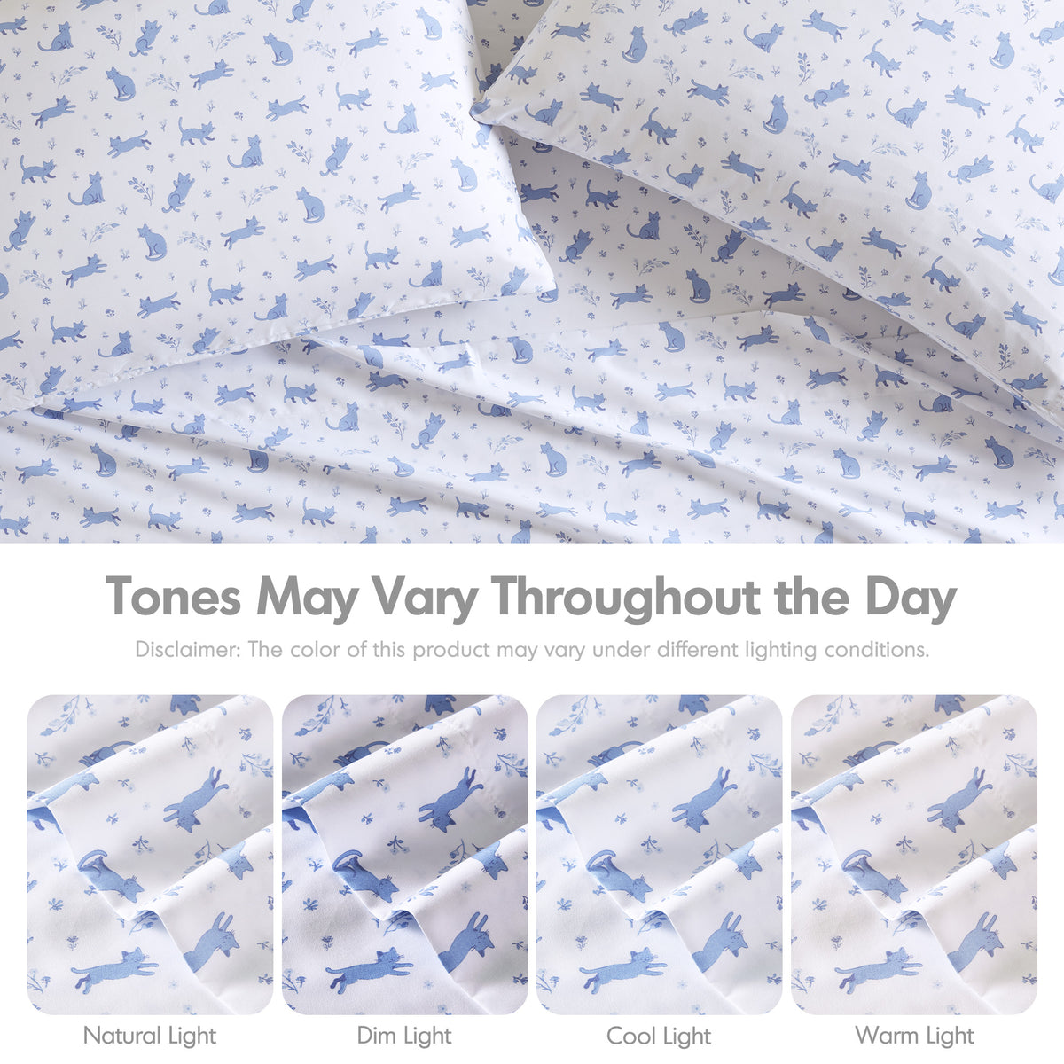 Intelligent Design Printed Microfiber Sheet Set