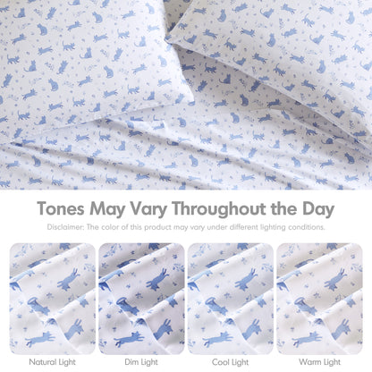 Intelligent Design Printed Microfiber Sheet Set