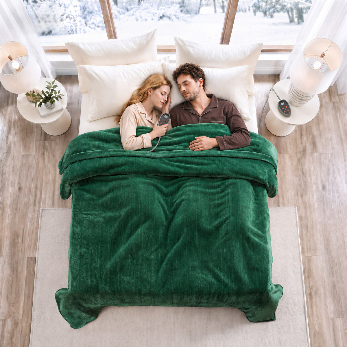 Beautyrest Heated Plush Blanket