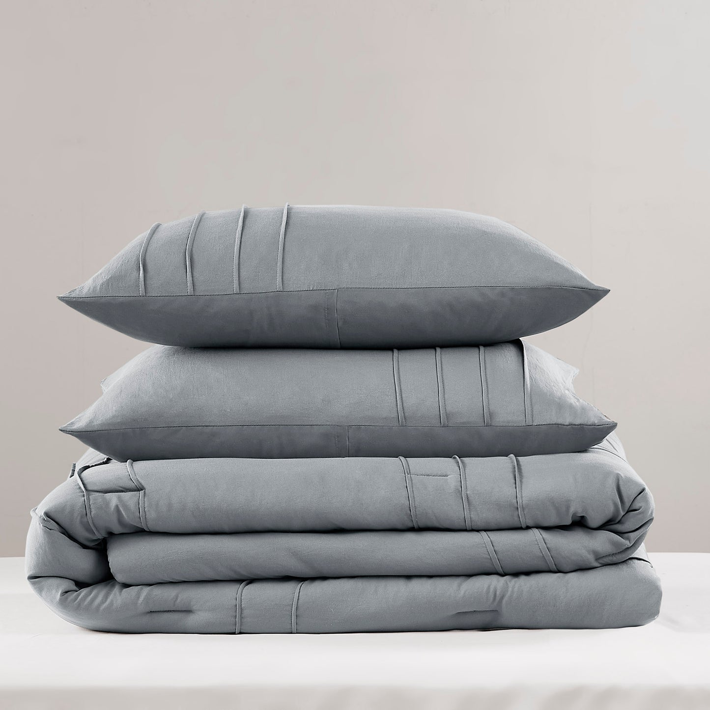 Regency Heights Porter Soft Washed Pleated Comforter Set