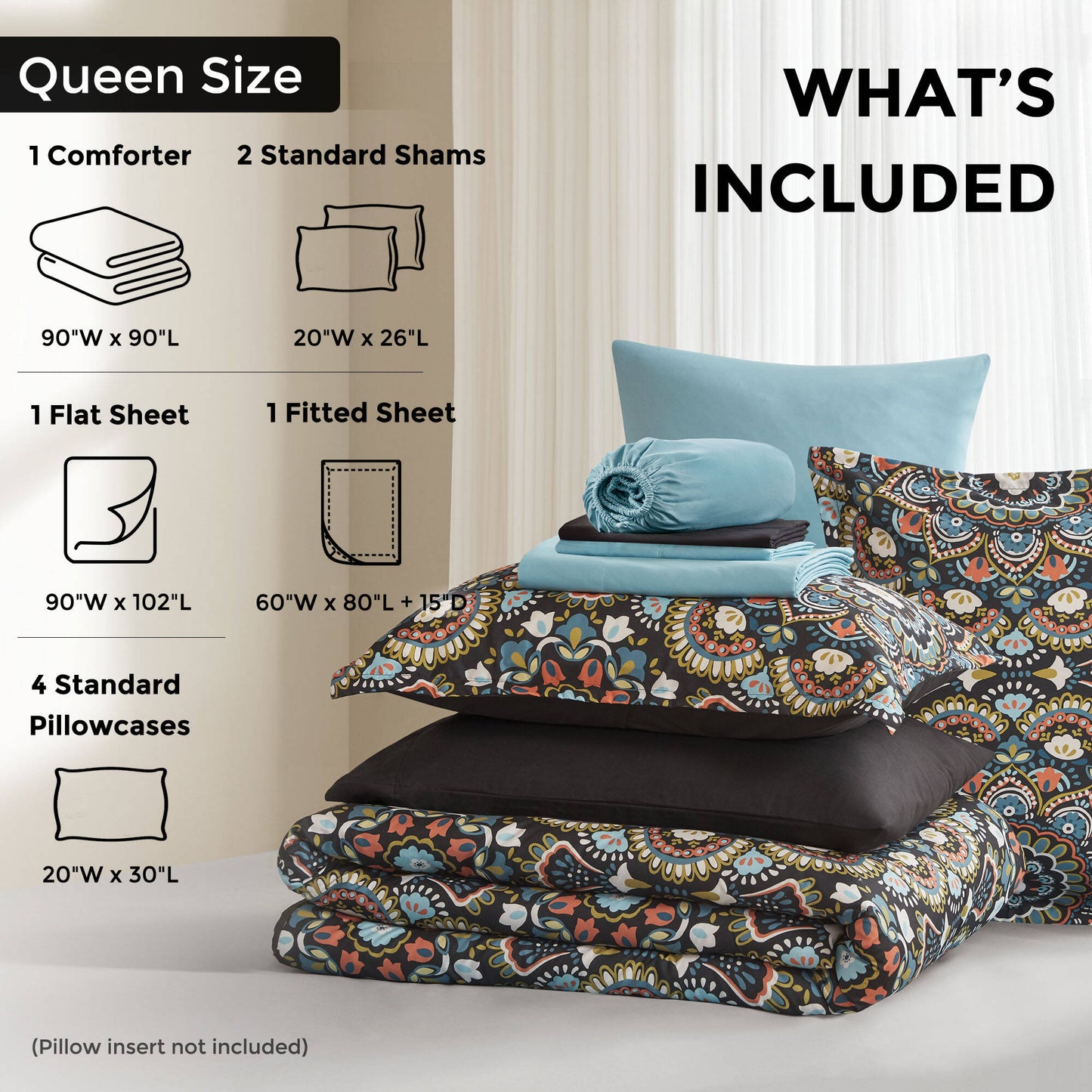 Regency Heights Cara 9pcs Comforter Set