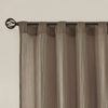 Madison Park Solid Crushed Curtain Panel Pair