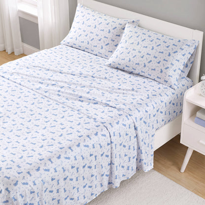 Intelligent Design Printed Microfiber Sheet Set