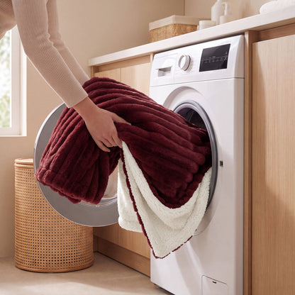 Serta Heated Cord Plush Heated Throw