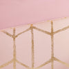 Intelligent Design Metallic Printed Comforter Set