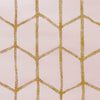 Intelligent Design Total Blackout Metallic Print Grommet Top Curtain Panel